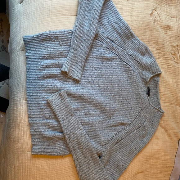 J.Crew Wool Blend Ribbed Roll Neck Sweater J6420 - Picture 2 of 4